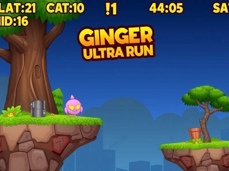 Ginger Ultra Run Gameplay Screenshot